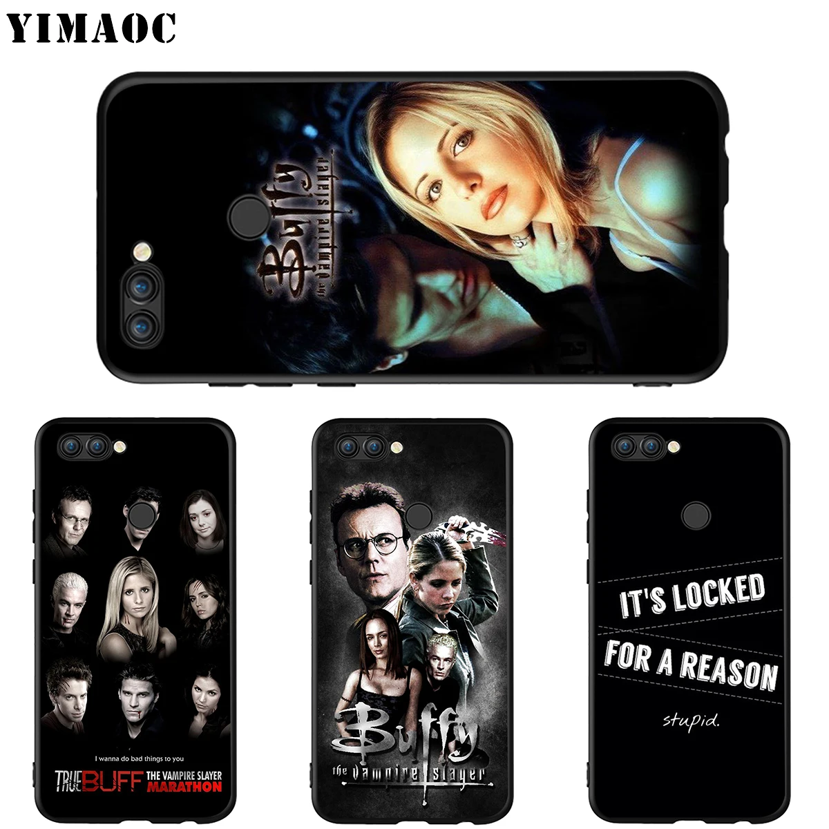 Чехол YIMAOC для Huawei Mate 10 P8 P9 P10 P20 P30 P Smart Lite Pro Mini 2017 | Мобильные телефоны и аксессуары