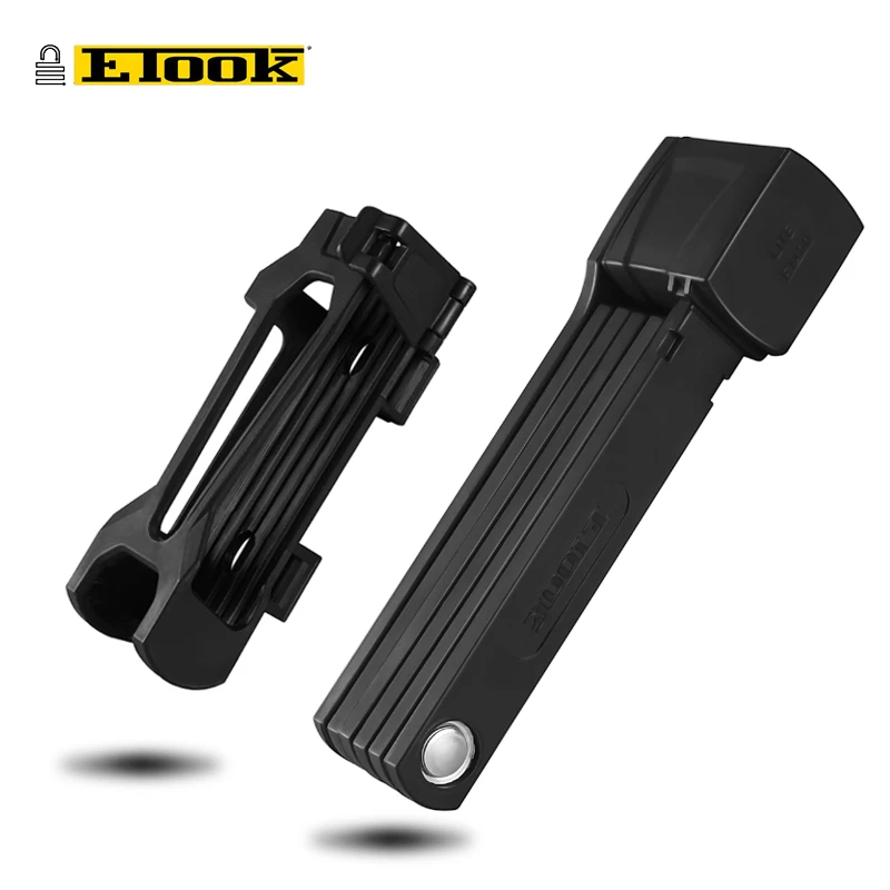 Прочный складной замок ETOOK для велосипеда электрического мотоцикла MTB горного