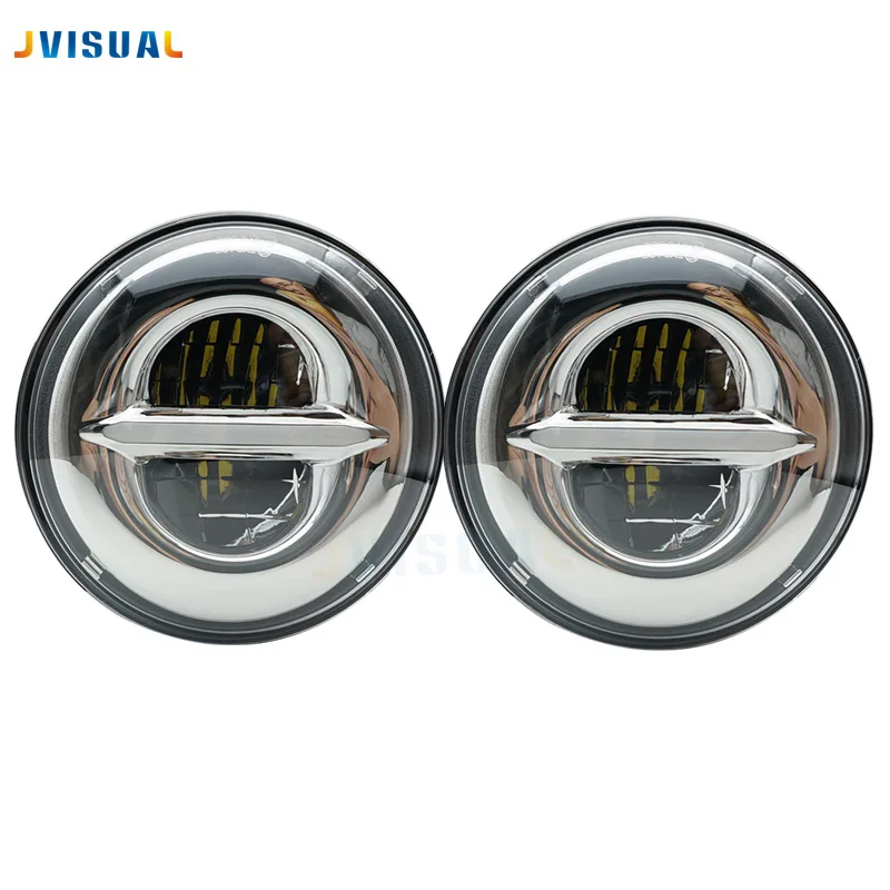 

7" Inch LED Headlight Head light lamps H4 - H13 White DRL For Lada 4x4 urban Niva JK Land rover defender Hummer For Jeep TJ JK