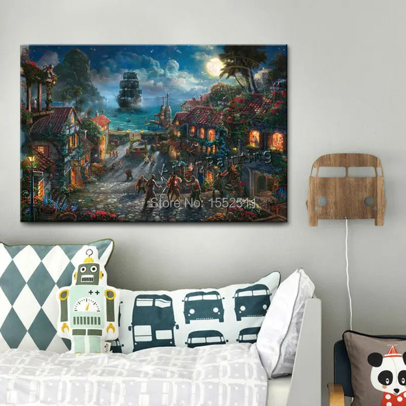 Томас Кинкейд плакат и печати живопись на холсте Wall Art картинки для гостиной Home