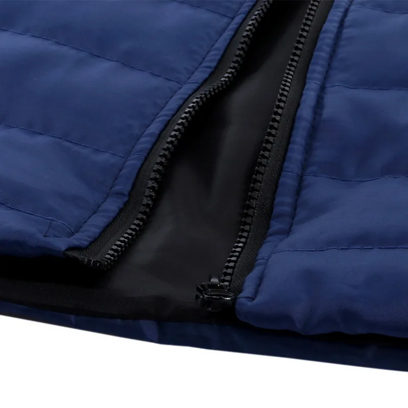 LAAMEI Men's Warm New Jacket 2018 Winter Cotton Casual Stand Collar Zipper Plus Size M-5XL Clothes Thick Male Outerwear | Мужская