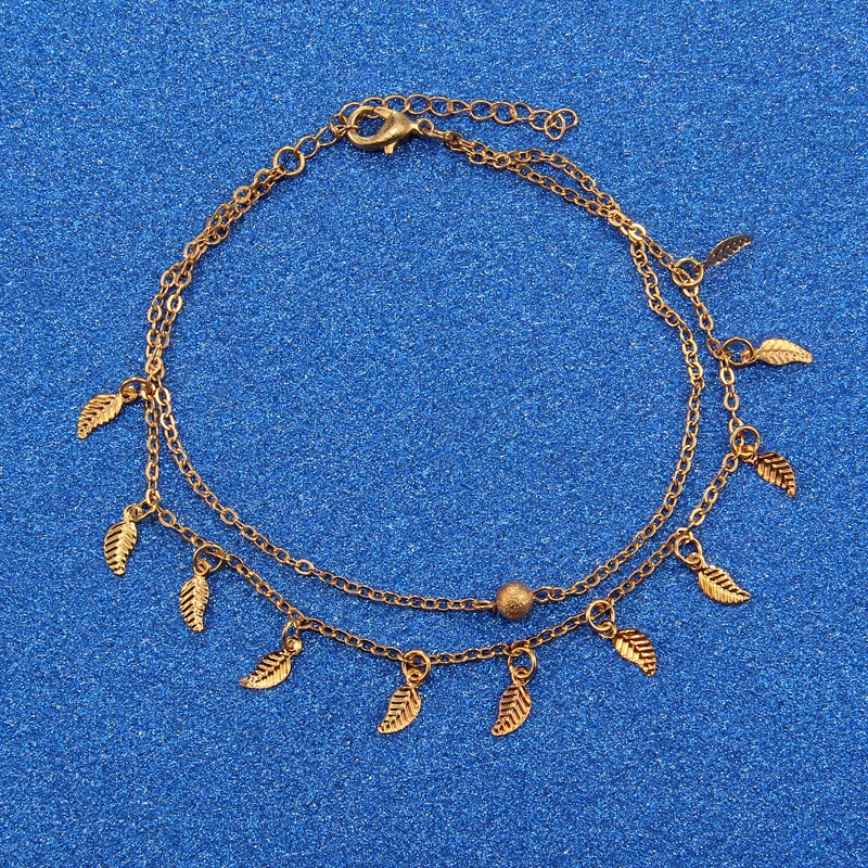 Мода круглый Boho цепочка на лодыжку лодыжки летние браслет Подвеска для щиколотки босоножки с кисточками босиком пляж ног свадебные украшения подарок