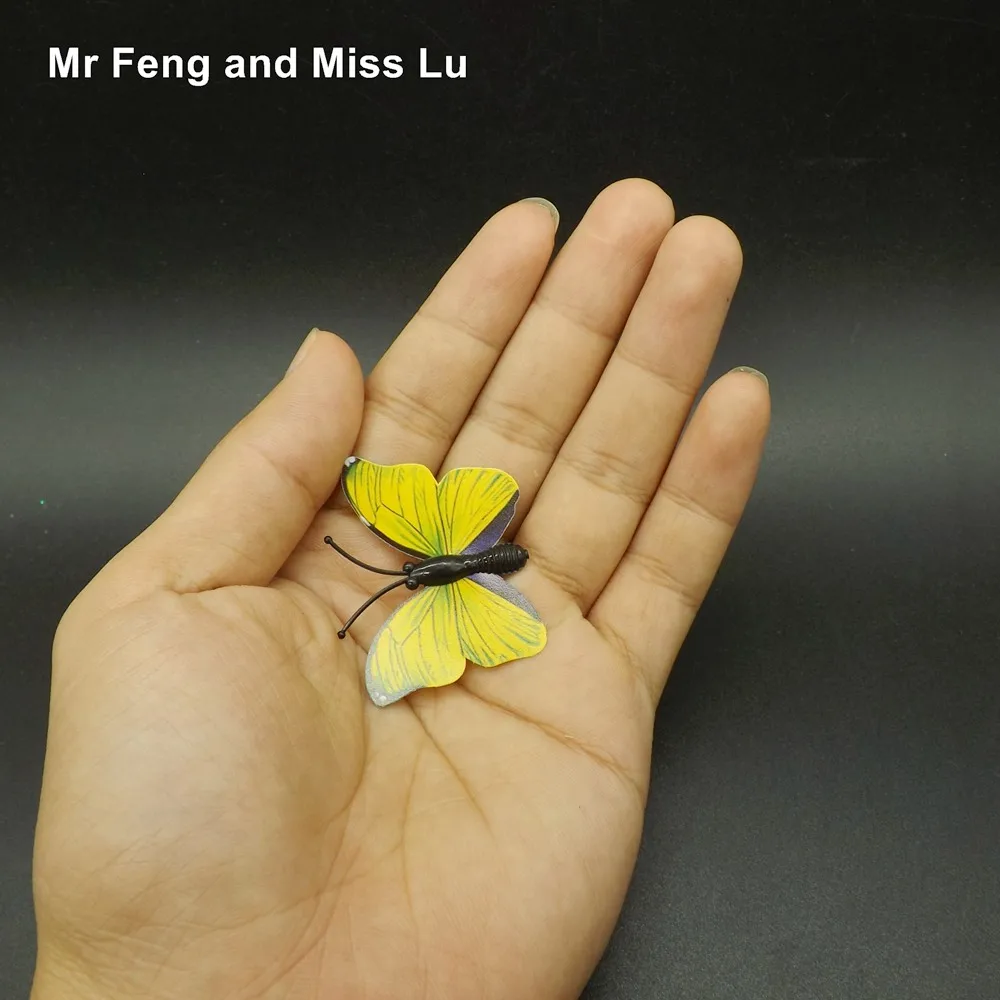 Мини Размер смешные DIY бабочки модель магнит стикер игры для детей | Игрушки и