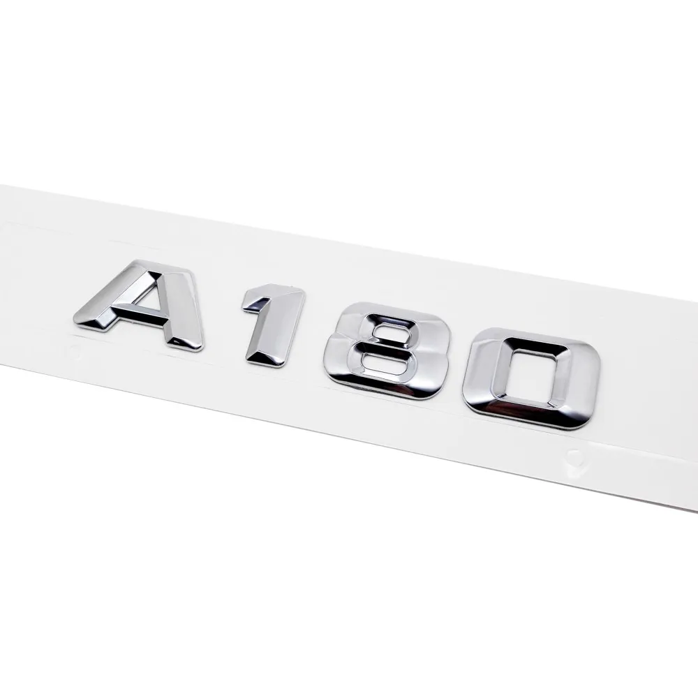 A45 A140 A160 A180 A200 A220 A250 A260 металлическая пластиковая наклейка для Mercedes AMG Benz A W203 W176 Задняя эмблема внешняя отделка