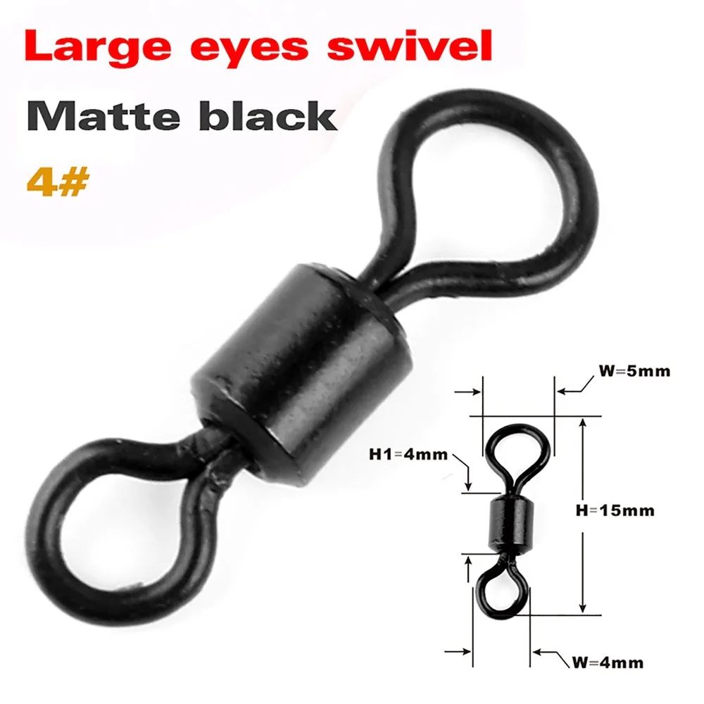 Поворотный Рыболовный Вертлюг Maximumcatch 100 шт./лот для ловли карпа рыболовный