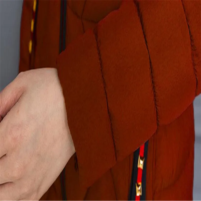 Размера плюс 6XL легкая и тонкая 2019 осенне зимняя женская куртка женский пуховик