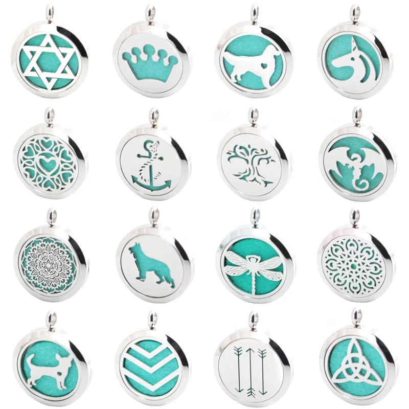 Лидер продаж серебряные ювелирные украшения 30 мм стильные ароматерапевтические