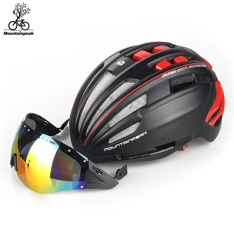 Mens Bicycle Helmet Goggles Womens Cycling Helmet With Glasses Safe Male MTB Bicycle Accessories Riding Gear 12 Patterns MPC013
Mens Bicycle Helmet Goggles Womens Cycling Helmet With Glasses Safe Male MTB Bicycle Accessories Riding Gear 12 Patterns MPC013