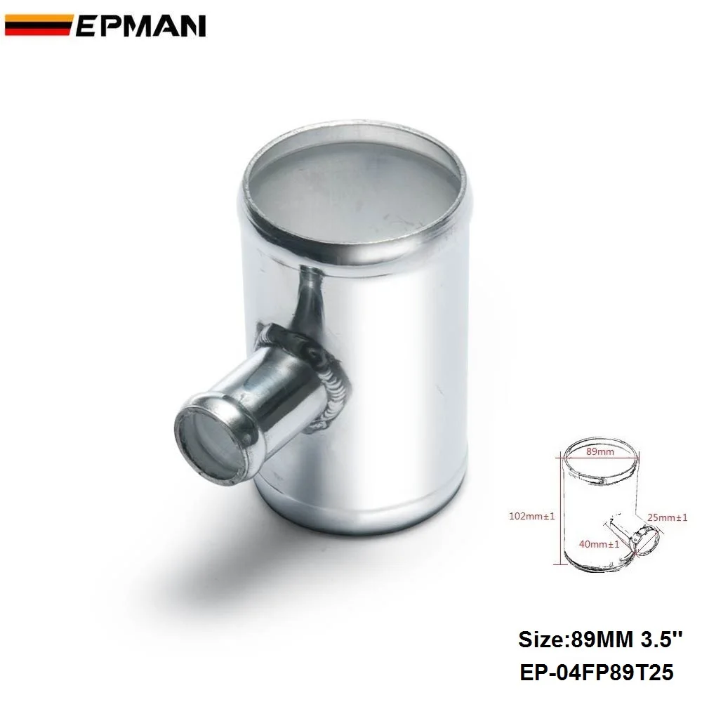 Универсальный T pipe 89 мм 3 5 &quotвыход 25 клапан Joint адаптер для BMW E39 серии Facelift EP