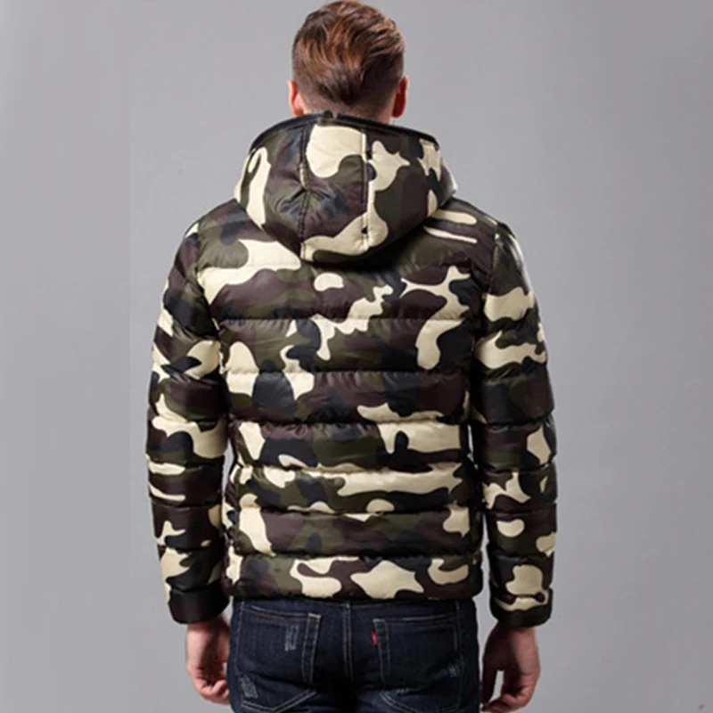 2018 Для мужчин Ultra Light фирменный пуховик зимние теплые хлопковые пальто с