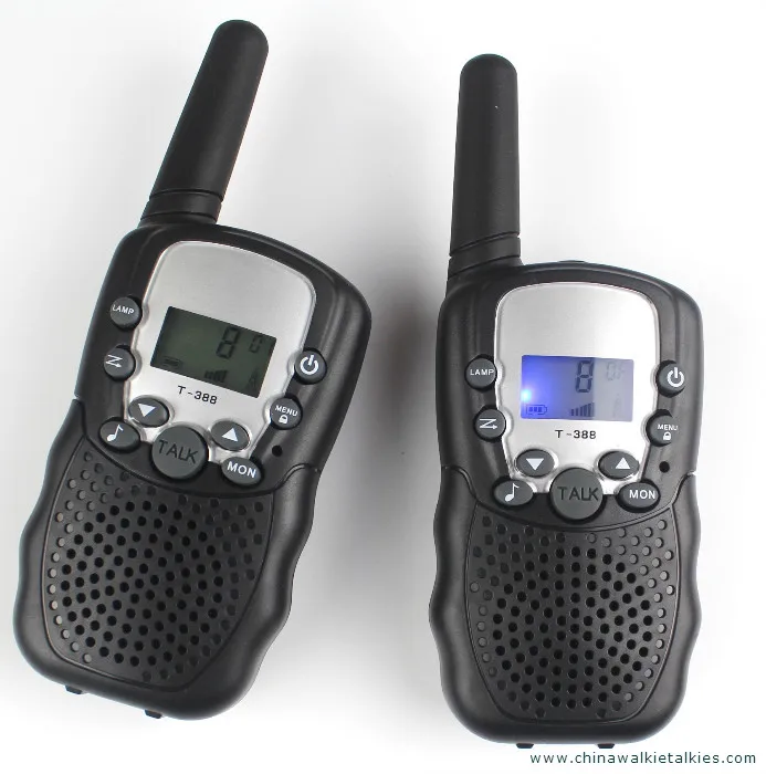 2 шт. FRS/GMRS 462-467 МГц Walkie Talkies пара T388 портативное 2-стороннее радио Внутреннее
