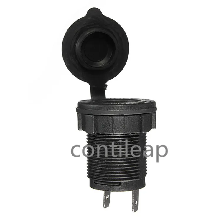 Водостойкая розетка 12V...24V на кабель|motorcycle cigarette lighter plug|lighter plugcigarette plug |