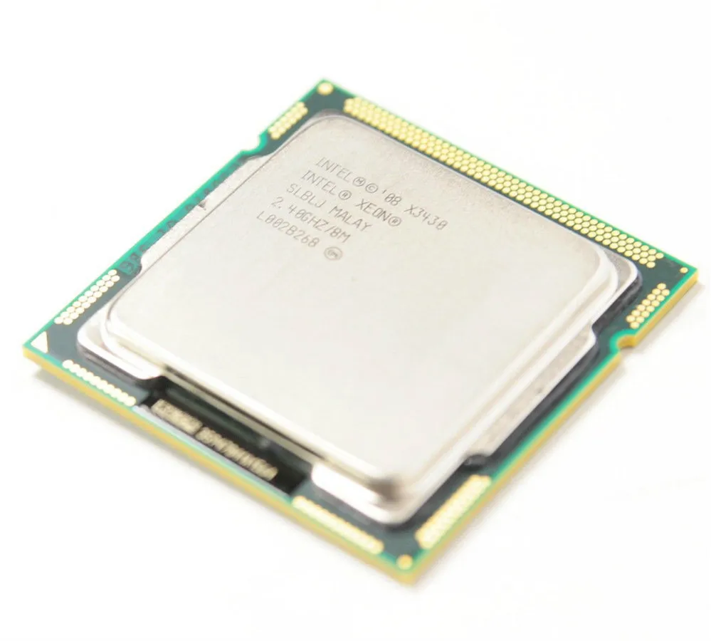 Четырехъядерный процессор Intel Xeon X3430 2 4 ГГц LGA1156 8 Мб кэш-памяти 95 Вт настольный |