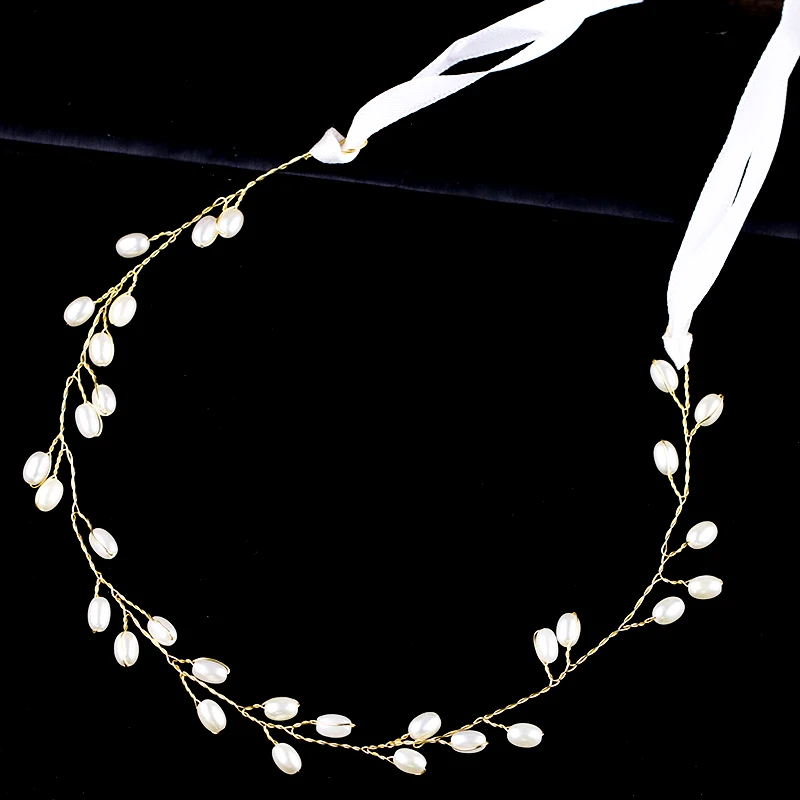 

New 2018 Bridal Pearl Headbands