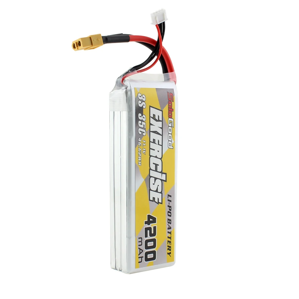 3S Lipo аккумулятор 11,1 V 1200mAh 1800mAh 2200mAh 25C 2600mAh 3000mAh 4200mAh 5200mAh 35C с разъемом XT60