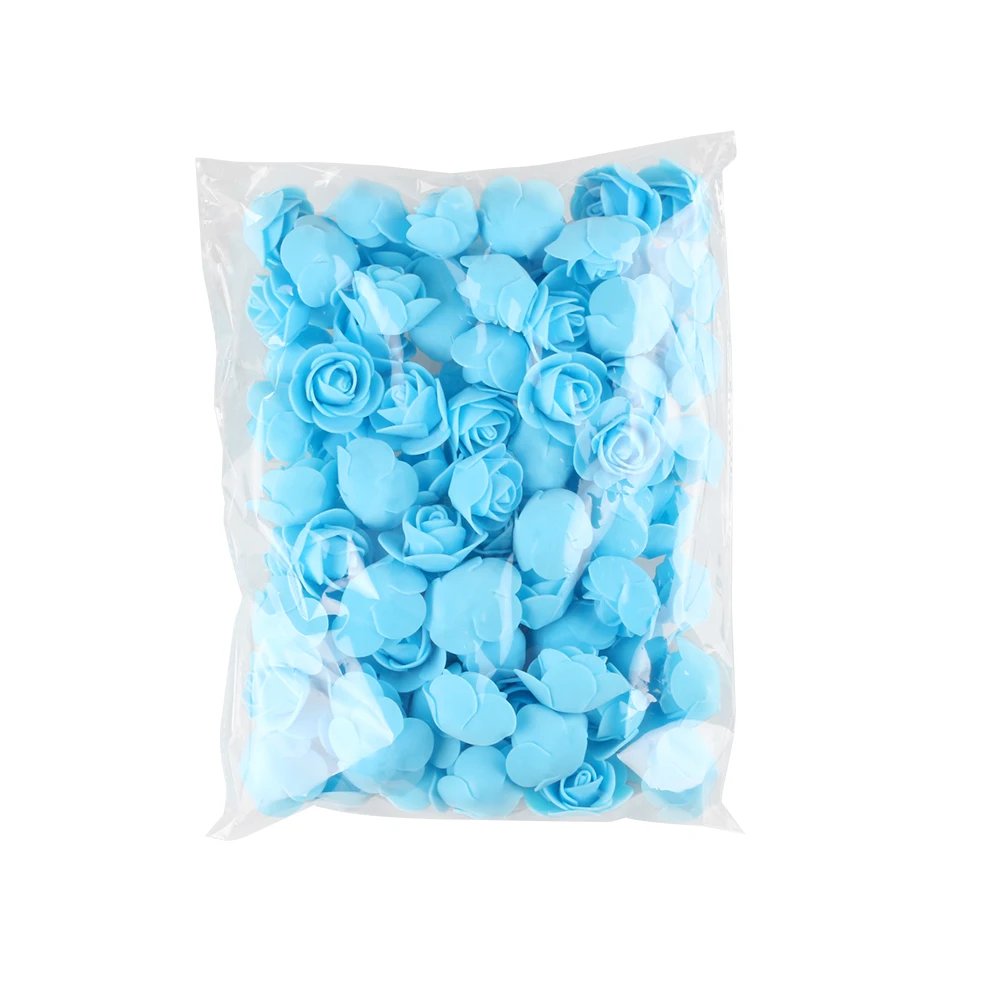 100 шт./компл. разноцветные искусственные цветы искусственная пена скрапбукинг