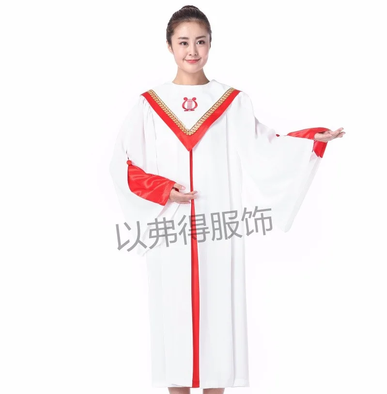 

Europe Standard Unisex Priest Pastor Christian Church Choir Robes Ivy Robes Adults Matte Choir Robes adulti gli abiti del coro
