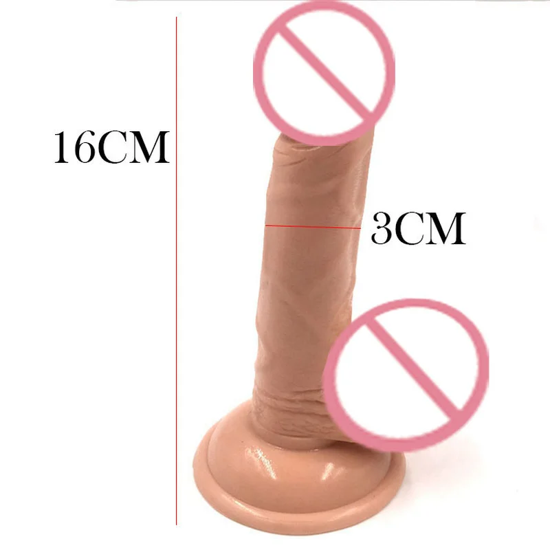 CPWD Samll фаллоимитаторы 16*3 см мужской искусственный взрослых женские секс-товары