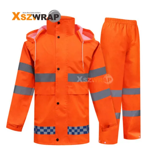 2017 одежда безопасности для улицы высокая видимость Светоотражающая куртка