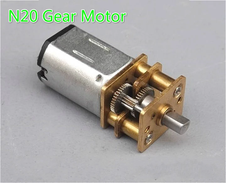 10 шт. N20 DC5-9V мотор-редуктор двигатель постоянного тока Миниатюрный