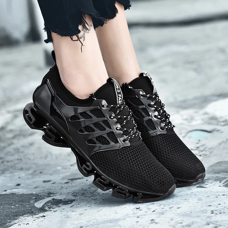 Мужские кроссовки REETENE легкие дышащие на шнурках для прогулок весну 2019 - купить по