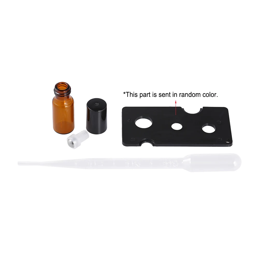 10 шт. бутылочка из янтарного стекла для эфирных масел 5 мл|roller ball bottle|jar 5mlessential oil