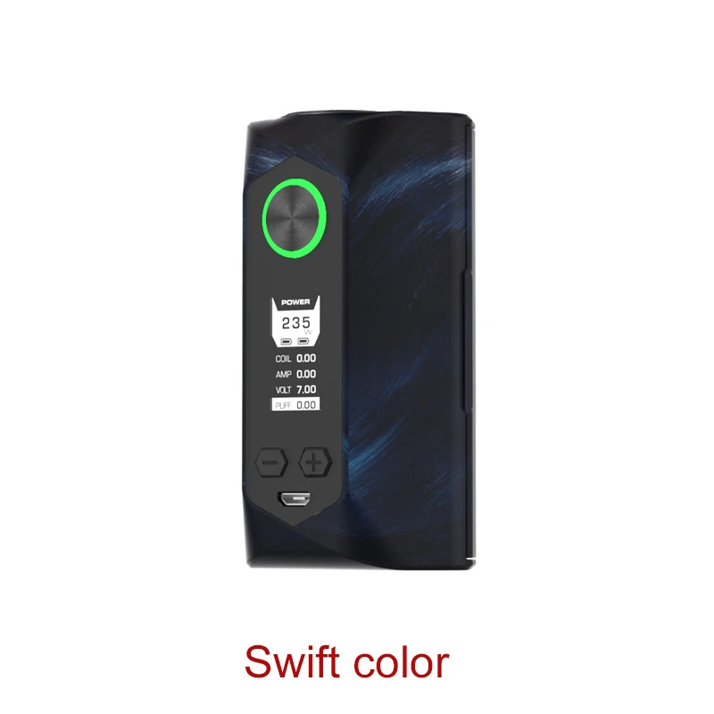 swift Geekvape лезвие mod 235 Вт с авиационного Материал лезвия коробка для лезвий мод Поддержка 18650 20700 21700 Батарея vs сайлонов - Цвет: swift