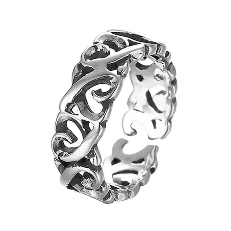 style 28 QIAMNI Модные женские Геометрические твист цветочные кольца наборы Винтаж для мужчин тайские серебряные костяшки пальцев ног палец кольцо Богемия Ювелирные Изделия Bague - Цвет основного камня: style 28