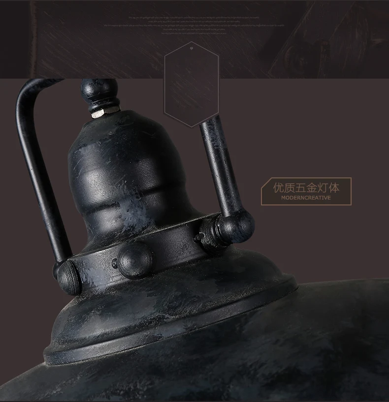 Американский рустикальный Эдисон промышленный подвесной светильник в стиле