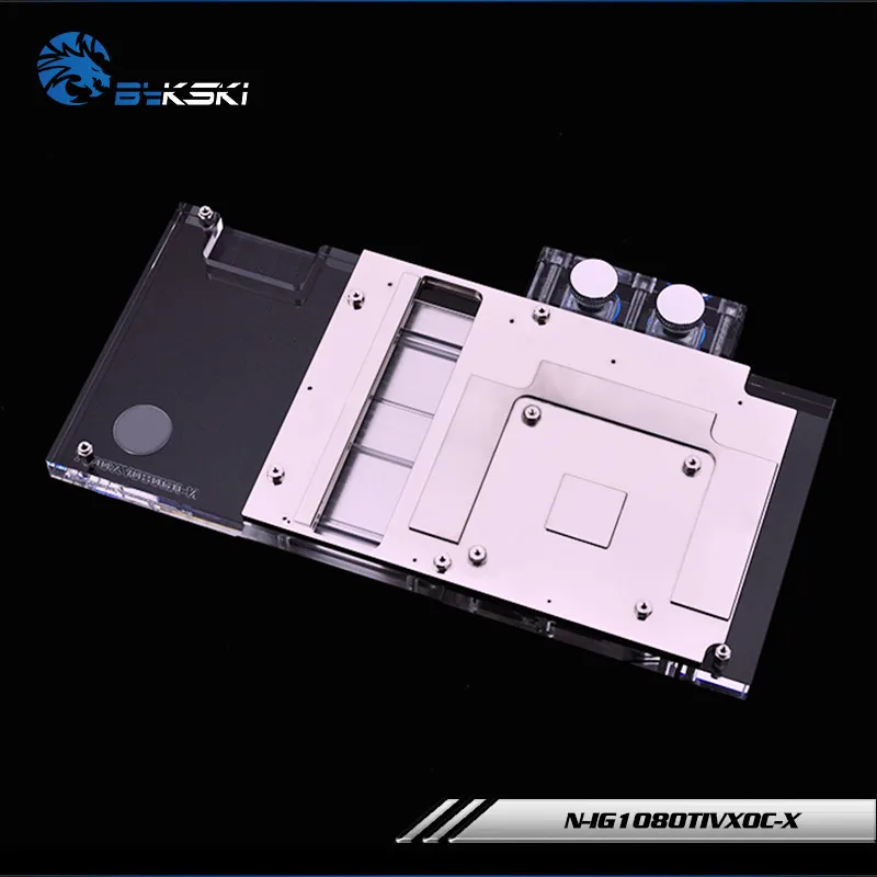 Bykski полное покрытие GPU водный блок для VGA цветной GTX 1080TI GTX1070Vulcan видеокарта N IG1080TIVXOC