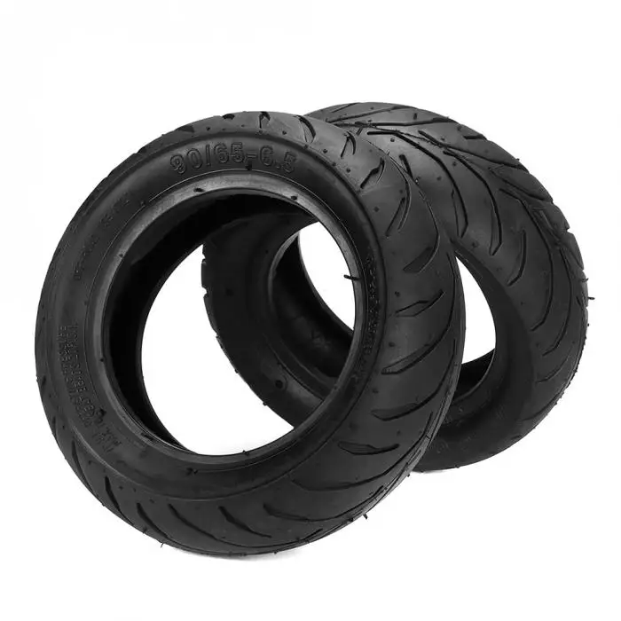 90/65/6.5 Or 110/50/6.5 New Mini Bike Tires Front Rear Tire Inner Tube Bent Valve For 47cc 49cc Mini Dirt Bike Scooter Moto