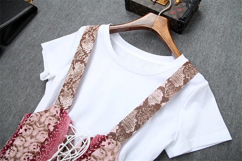 Новые модные женские дизайнерские летние платья Vestidos с коротким рукавом белая футболка+ винтажные бандажные платья шифоновые длинные платья femme