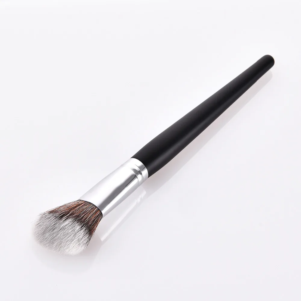 2PCS Large Beauty Powder Brush Makeup Brushes Blush Foundation Round Make Up Cosmetics Aluminum Soft Face Make-up | Красота и