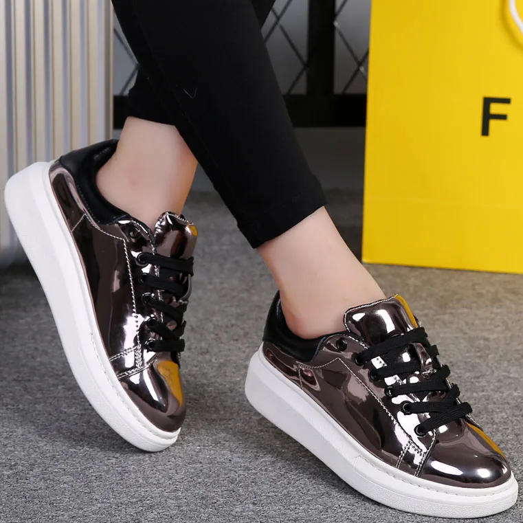 Модные женские сникерсы на платформе шикарная повседневная обувь женская