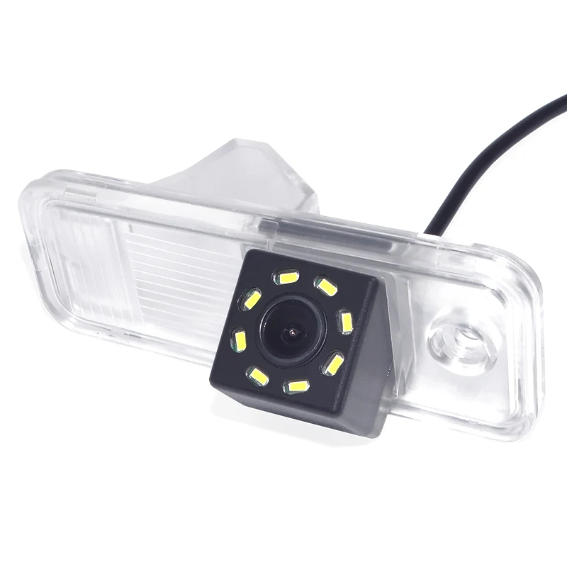 Бесплатная доставка Автомобильная CCD 8LED камера заднего вида ночного видения для