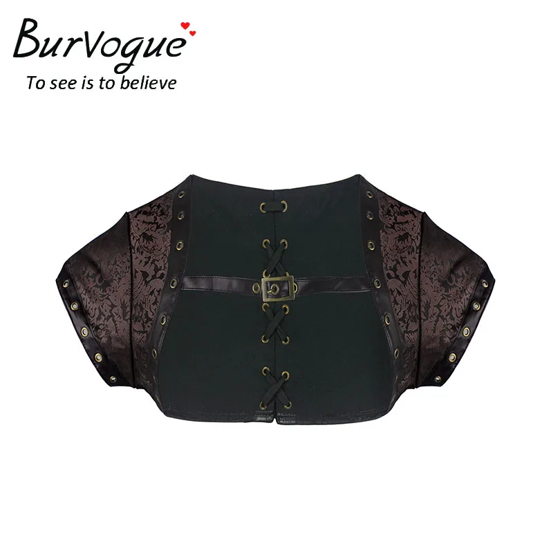 Burvogue Женский стимпанк Топ талия тренировочный готический корсет топ для