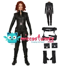 Widow Cosplay Costume Natasha Romanoff Halloween Jumpsuit Bodysuit