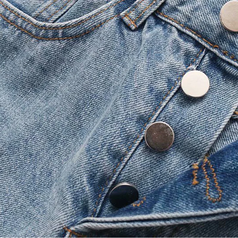 GOPLUS Лето 2019 г. джинсовые шорты для женщин рваные пуговицы кисточкой Высокая талия