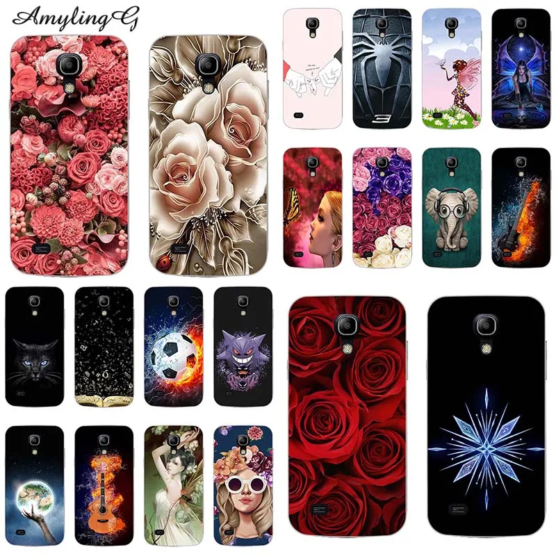 Чехол для samsung Galaxy S4 Mini/S4Mini GT-I9190 i9195 i9192 цветные мягкие чехлы из ТПУ на заднюю панель чехол для мобильного телефона с животными
