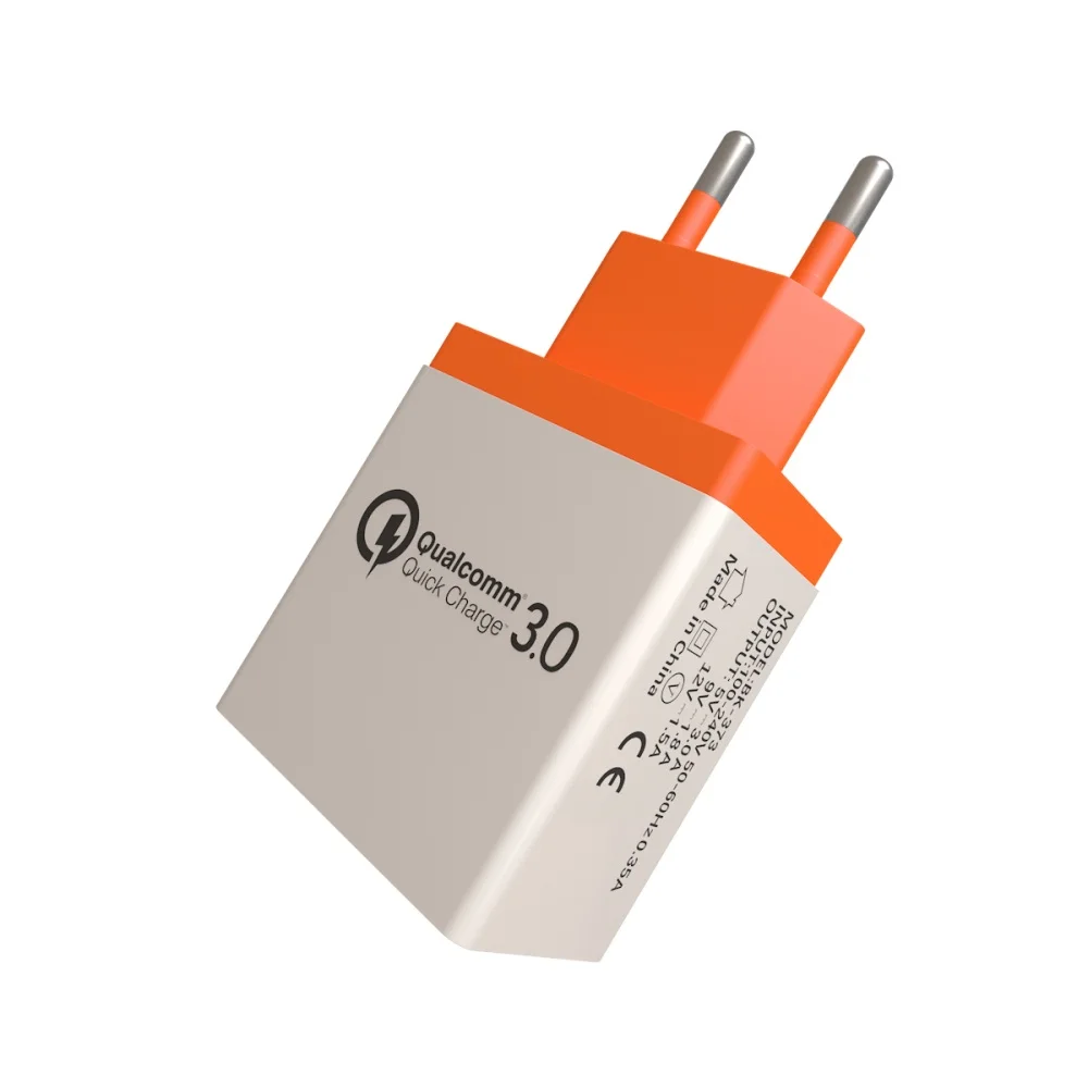 3 Порты и разъёмы USB Зарядное устройство 27 Вт для Xiaomi iPhone huawei 5V 5.5A QC 3,0 адаптер зарядного устройства EU зарядное мобильного телефона Зарядное устройство