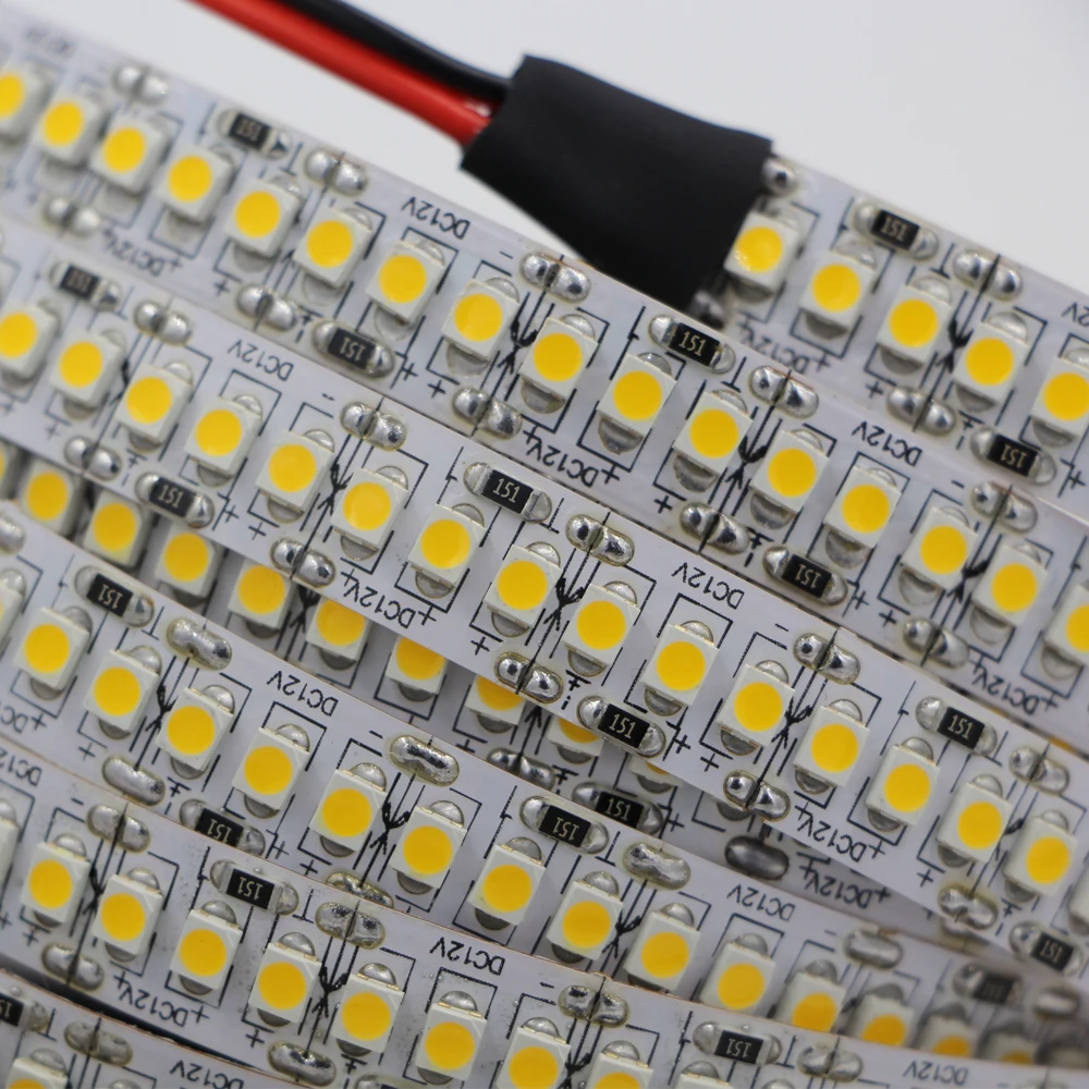 Супер яркий 5 м 1200 светодиодов 3528 SMD не Водонепроницаемый светодиодные полосы