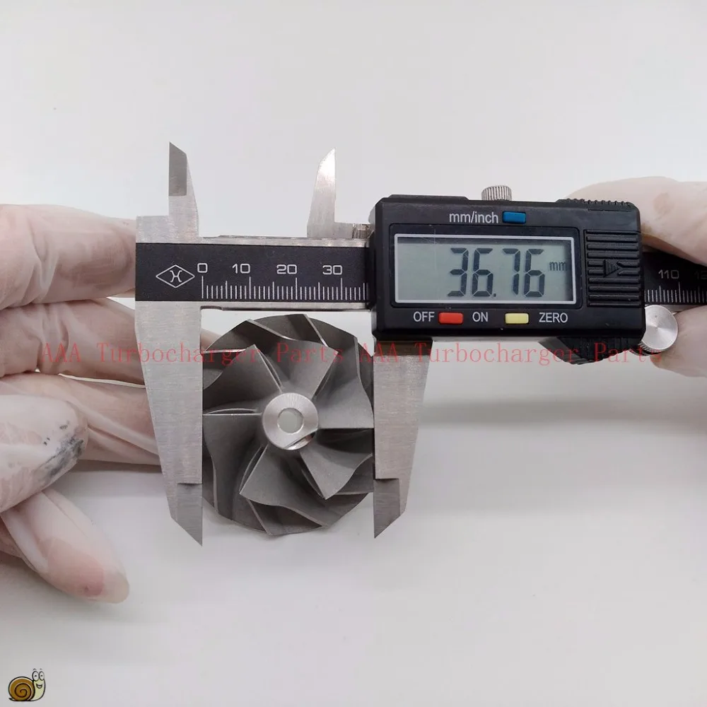 GT1852V компрессор колеса 36 8x52 мм 726698 0001 0002 0003 A6110961599 A6110960899 Поставщик AAA детали