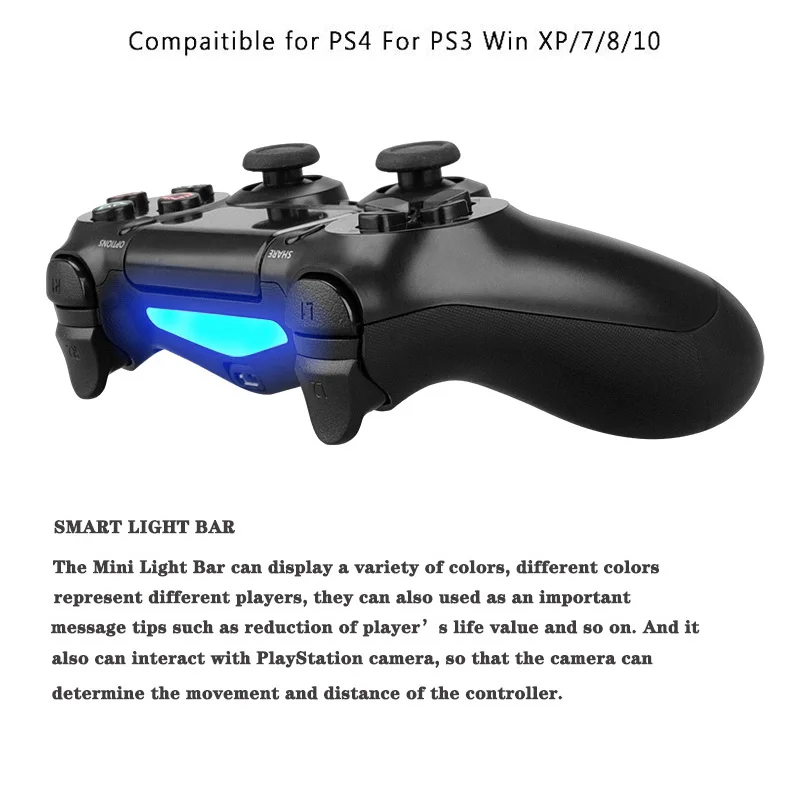 WUIYBN PS4 контроллер Bluetooth беспроводной геймпад джойстик для Playstation 4 Dualshock 4 игровой автомат консоль