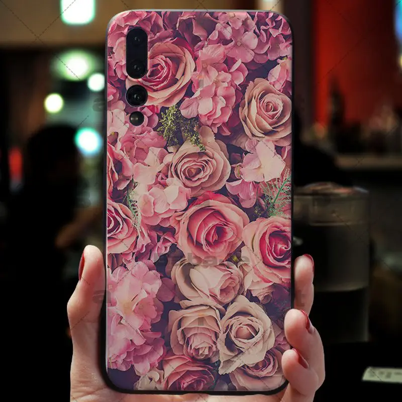 Чехол для телефона Babaite с красными бабочками и белыми розами аксессуары Huawei Mate 10 P9