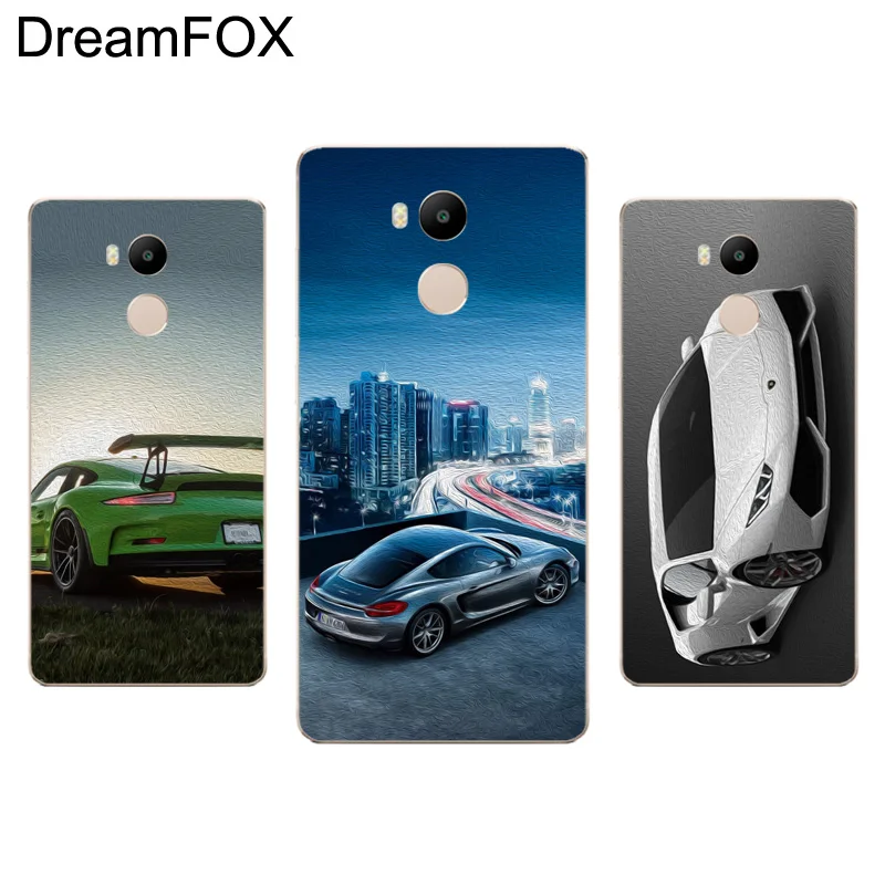 DREAMFOX M294 по форме спортивного автомобиля силиконовый чехол-накладка из мягкого