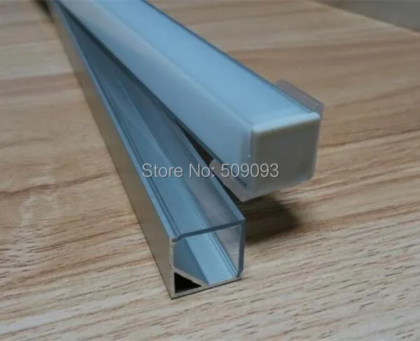 Алюминиевый угловой профиль для ширины до 10 мм 20 м/лот треугольная форма 1616 3528/5050