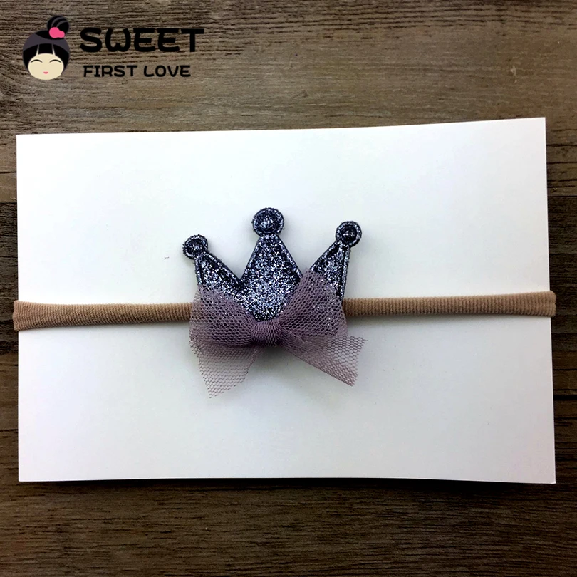 

Lovely Nylon Hair Accessories Headband Fashion Design Princess Customized Girls Elastic Kids Hair Band Girls Hair Accessories