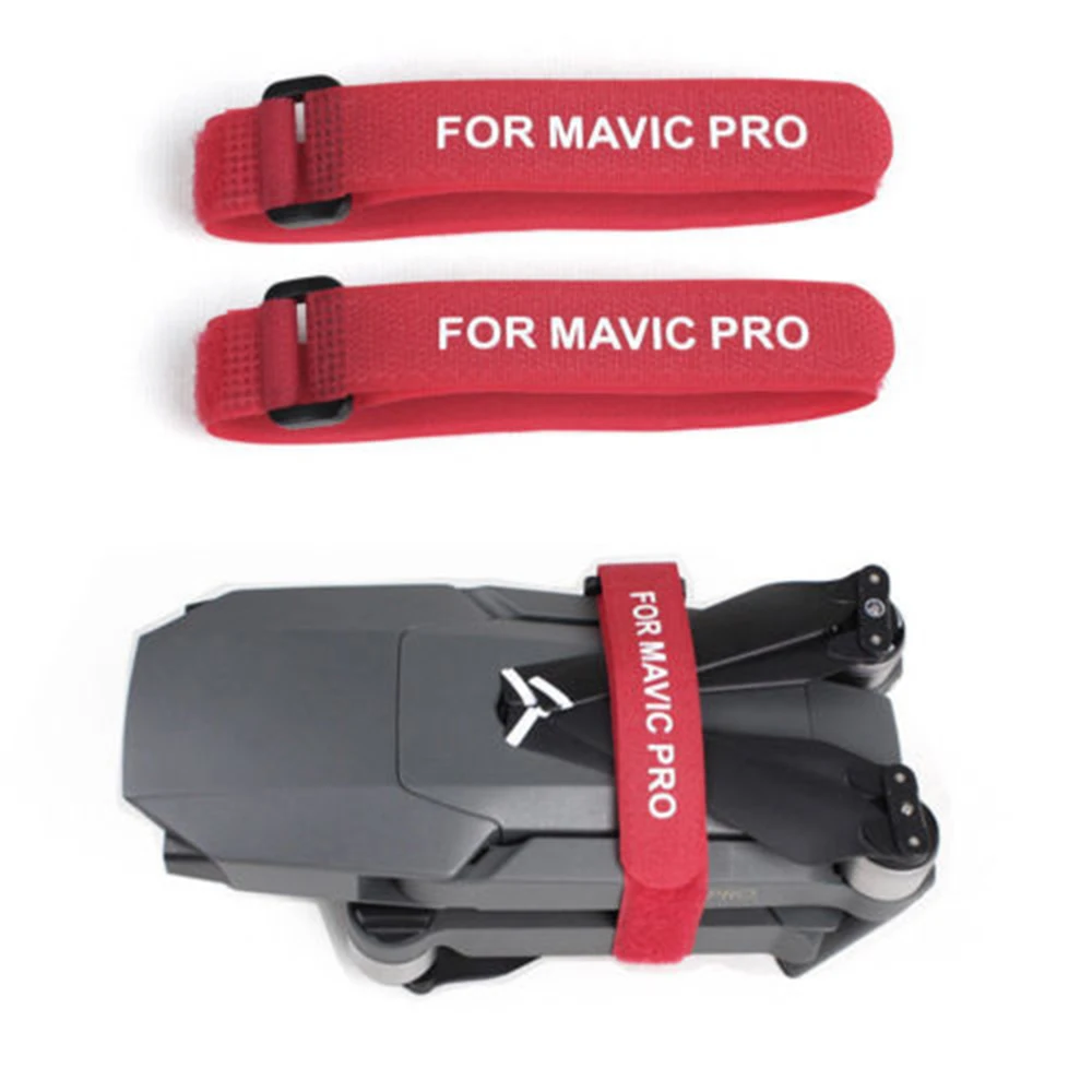 2 шт. держатель для пропеллеров DJI Mavic Pro AIR Engine фиксированный ремень петля кабель