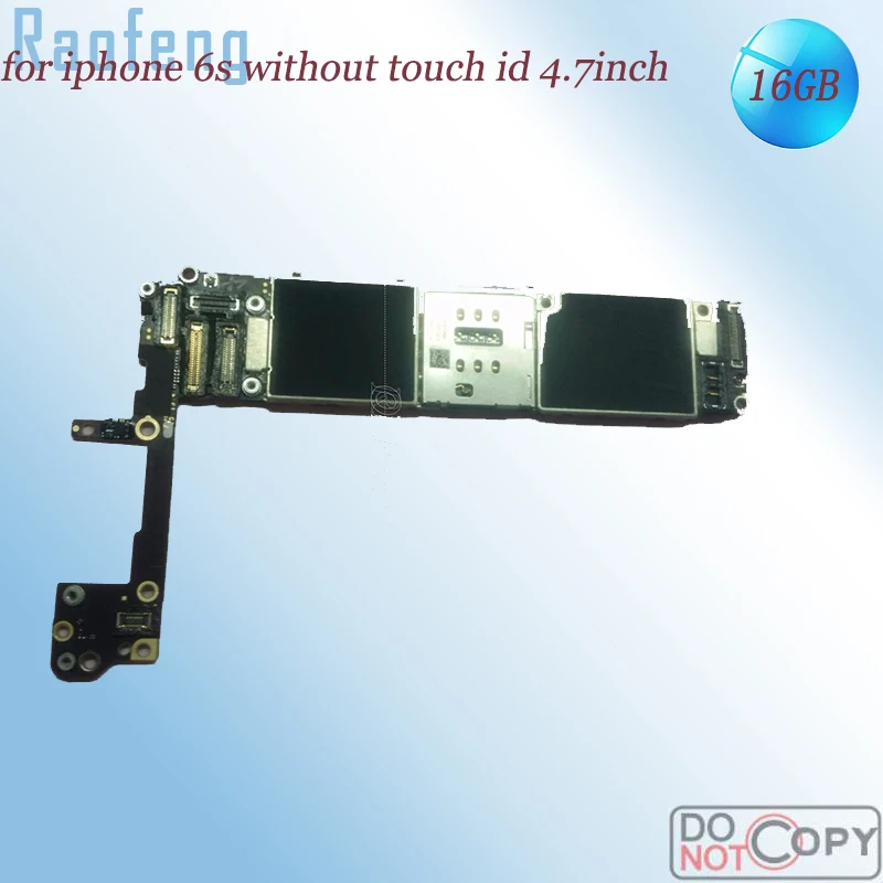 Оригинальная материнская плата Raofeng 16 Гб без Touch ID для Iphone 6s версия 4 7 дюйма