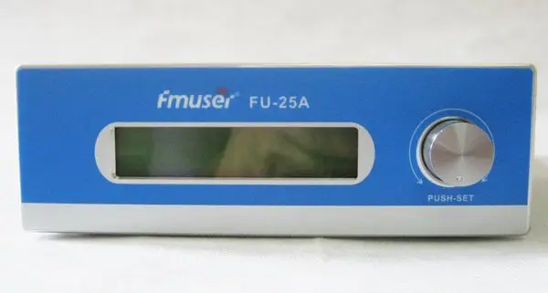 FMUSER FU 25A CZH 25 Вт FM передатчик большой дальности для церкви радио вещательной